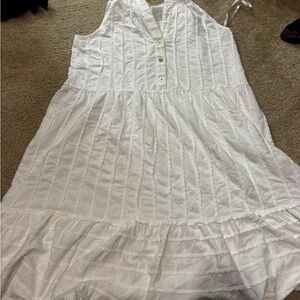 Lilly Pulitzer White Scallop Dress Cover Up Lennox